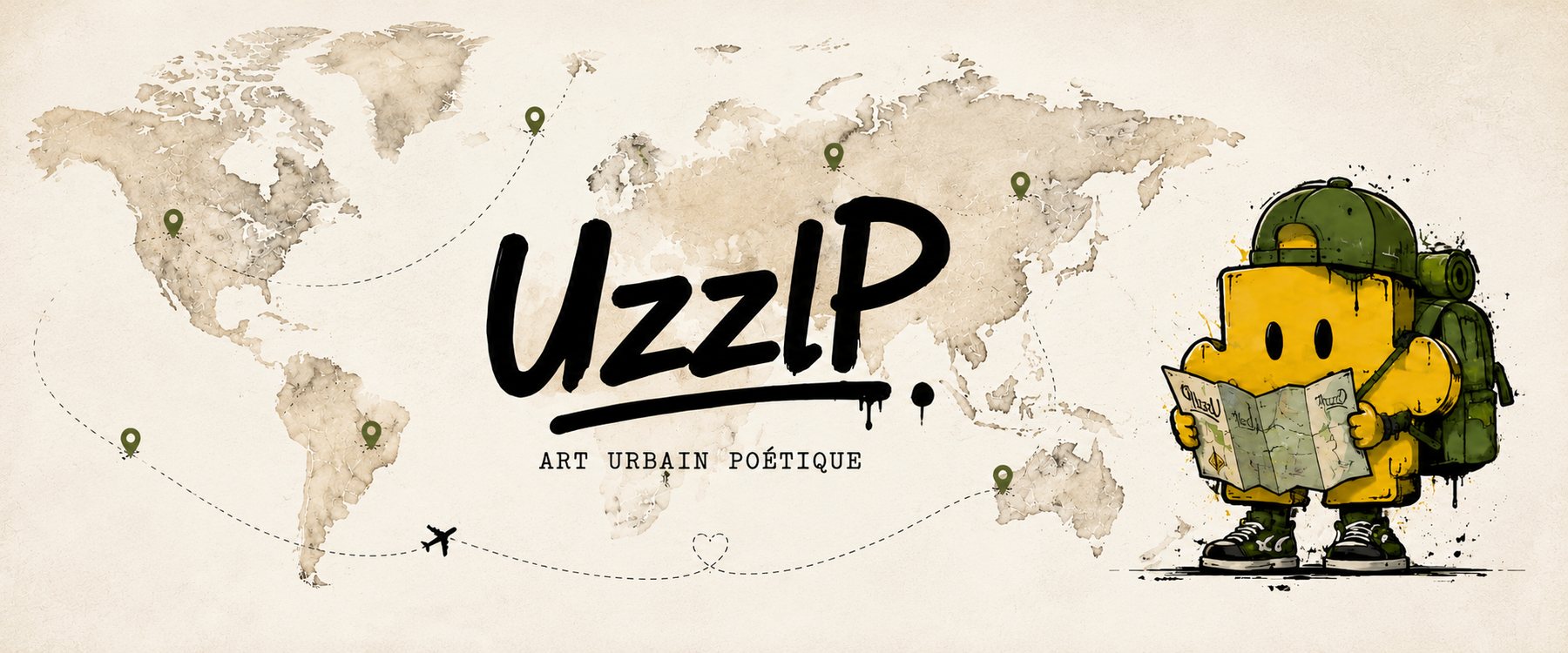 Bannière artistique UzzlP