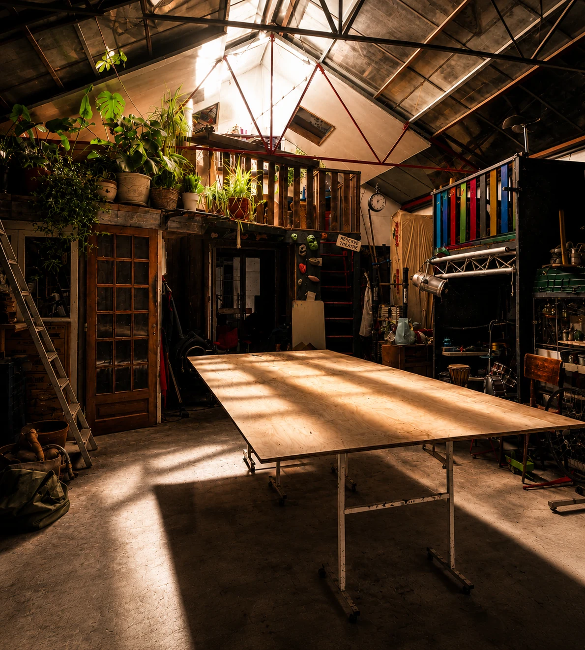 Atelier UzzlP, bois, outils et espace de fabrication